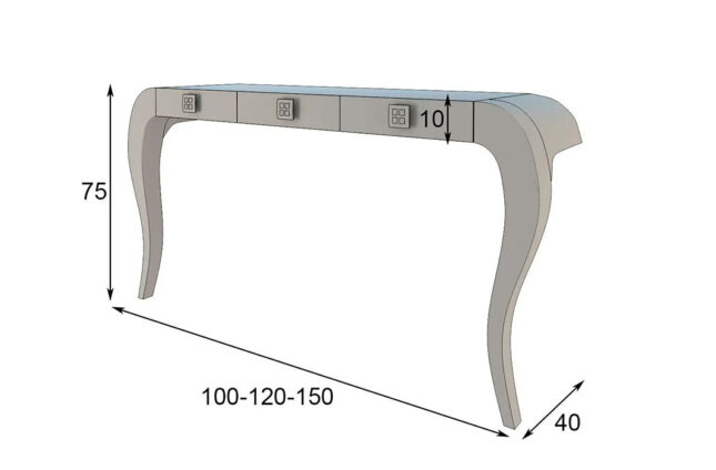 Recibidor Consola-CII30 de Franco Furniture