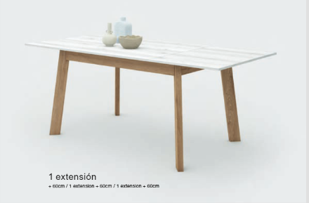 Mesa de comedor rectangular odin grupo exojo