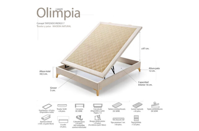 canapé olimpia