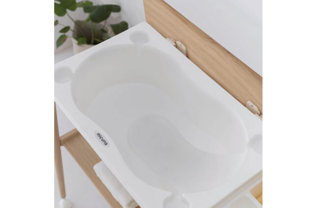 Smart Mueble bañera cambiador con ruedas