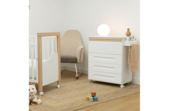 DolceMagic mueble bañera cambiador con cajones