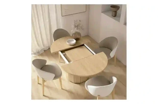 Mesa de comedor extensible lyra