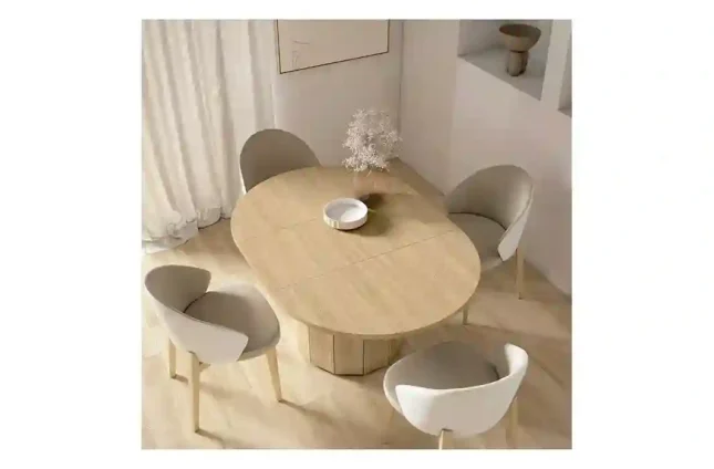 Mesa de comedor extensible lyra