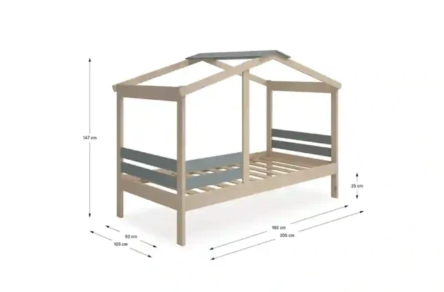 Cama cabaña angel